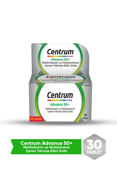 Centrum Advance 50 Yaş Üstü 30 Tablet ürün görseli 1