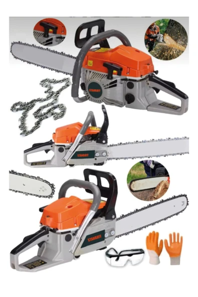 stanrayf Germany X-torq Ms756 Metal Dişli Soğutmalı Sistem Benzinli Ağaç Motoru 8.2 Hp Zincirhediyeli ürün görseli 1