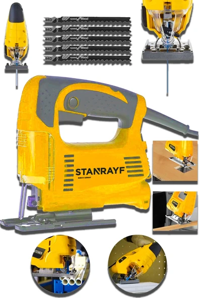 stanrayf Germany Technology 4200 W Professional Bakır Sargılı Uzman Dekupaj Testere ürün görseli 1