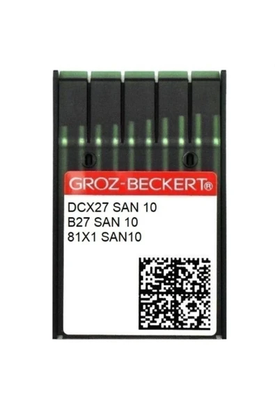 akyüz makine Overlok Dikiş İğnesi / DCX27(B27) SAN10 12/80 100ADET ürün görseli 1