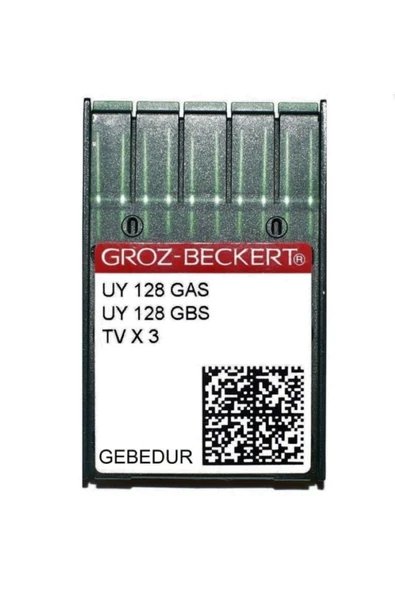 akyüz makine Reçme Dikiş İğnesi / UY 128 GAS GEBEDUR 12/80 100ADET ürün görseli 1