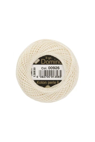 Anchor Coats Domino Koton Perle No:8 Nakış Ipi 00926 ekru ürün görseli 1