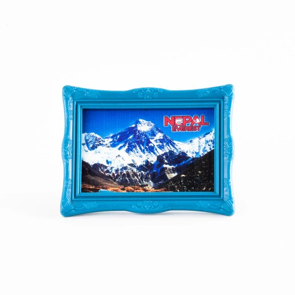 Nepal Temalı Ayaklı Çerçeveli Magnet - Resim 2
