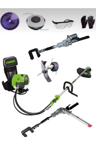 stanrayf Germany X-stil 13hp Zeytin Silkme Makinası Sırt Tipi Turbo Benzinli Tırpan Soğutuculu Silkeleme ürün görseli 1