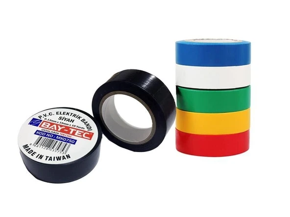 Elektrik Bandı Mavi MK0780 BAYTEC-10 Adet Gönderilir ürün görseli 1