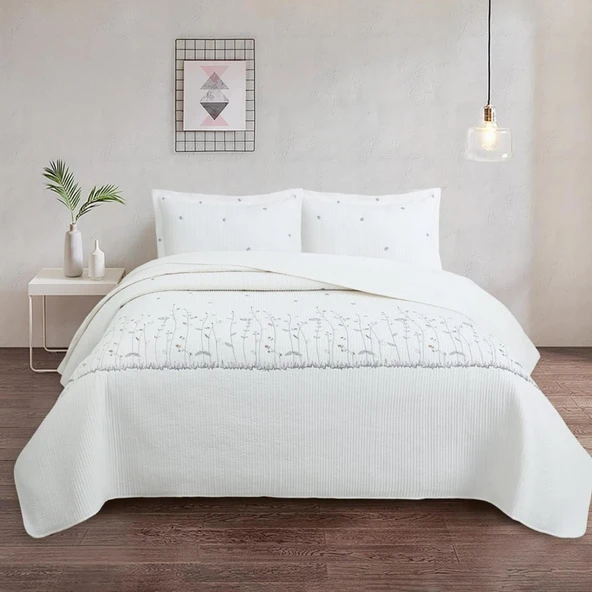 Royal Home Tek Kişilik Spring Mikro 2 Parça Yatak Örtüsü ürün görseli 1