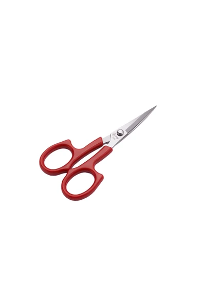 SİNGER Pin Marka 1553 Nakış Makası Düz Uçlu (13cm) Kırmızı ürün görseli 1