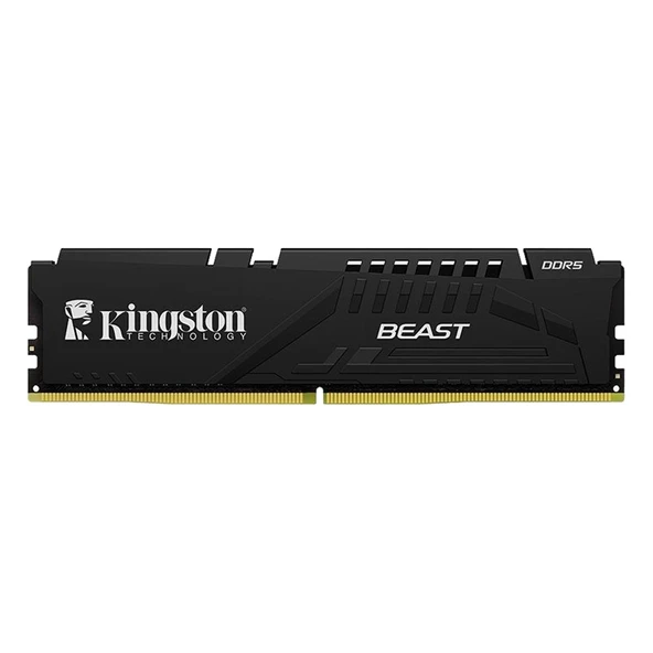 16 GB DDR5 5600MHZ KINGSTON BEAST BLACK EXPO CL36 DIMM KF556C36BBE-16TR ürün görseli 1