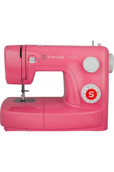 SİNGER Simple 3223r Kırmızı Dikiş Makinesi Çok renkli ürün görseli 1