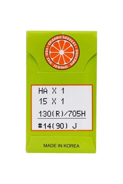 ORANGE NEEDLE Orange Needles Ev Tipi Dikiş Makine Iğnesi 14 Numara ürün görseli 1