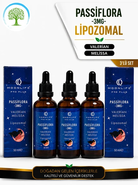 ÇareBurada Moonlife Passiflora 50 ml x 3 Adet ürün görseli 1