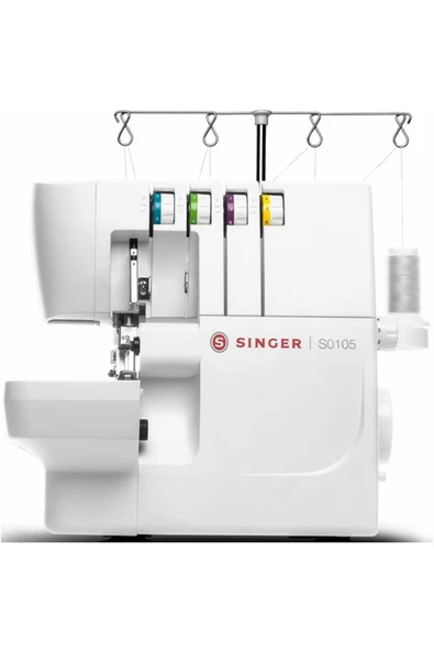 SİNGER Singer S0105 Overlok Makinesi - Beyaz BEYAZ ürün görseli 1