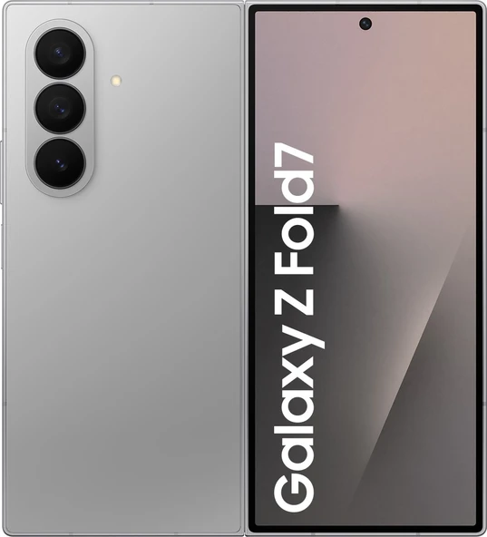 Samsung Galaxy Z Fold7 512 GB 12 GB Ram (Samsung Türkiye Garantili) Gümüş ürün görseli 1