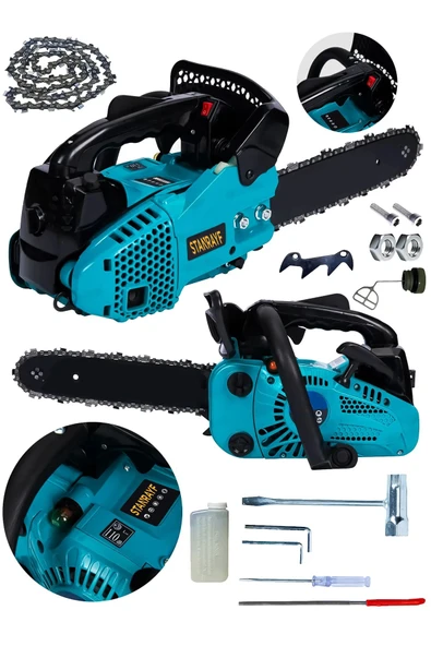 stanrayf Alman 12 Hp Portatif Benzinli Dal Budama Testeresi Ağaç Odun Kesme Makinesi Orman Motoru ürün görseli 1