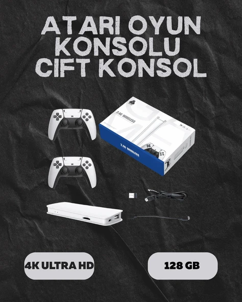 Nevamel® M15 Retro Konsol – 20.000 Oyunlu Çift Gamepadli 4K HDMI ürün görseli 1