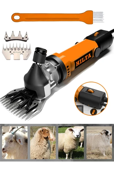 stanrayf Alman 9800 W Çift Kartlı Motor Korumalı Metal Şanzıman Koyun Keçi Kırkım Makinesi Compact Hız Ayarlı ürün görseli 1