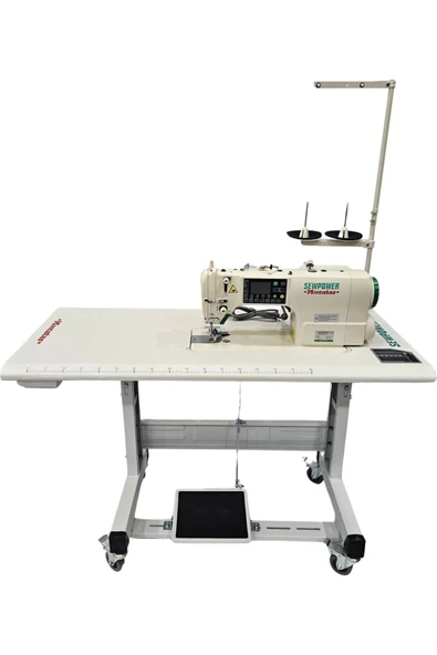 akyüz makine Sewpower SP-S3 Sanayi Tipi Dikiş Makinesi İplik Kesici + Ayak Beyaz ürün görseli 1