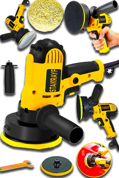 stanrayf Alman Coper 4800 W Motor Korumalı Otomatik Şanzıman Devir Ayarlı Zımpara Pasta Cila Polisaj Makinesi ürün görseli 1