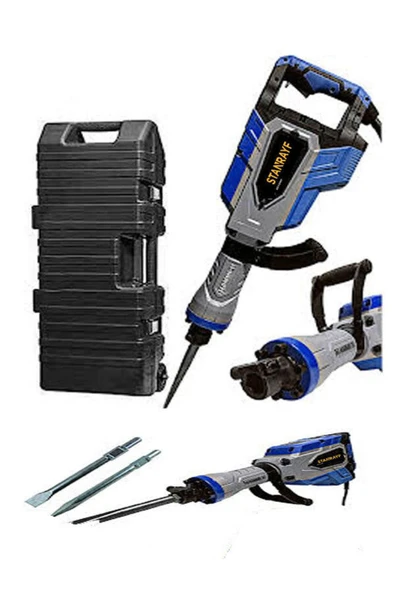 stanrayf Germany X-tork 4800 W 68 Joule Professıonel Kırıcı Bakır Sargı 17 Kg Sivri Ve Yassı Keski Hediyeli ürün görseli 1