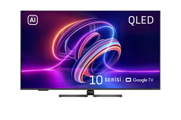 Arçelik Imperium 10 AI QLED 144Hz VRR 55" 4K UHD Google TV - A 1055 C AI Smart TV ürün görseli 1
