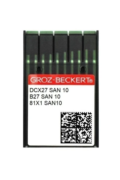 akyüz makine Overlok Dikiş İğnesi / DCX27(B27) SAN10 10/70 100ADET ürün görseli 1