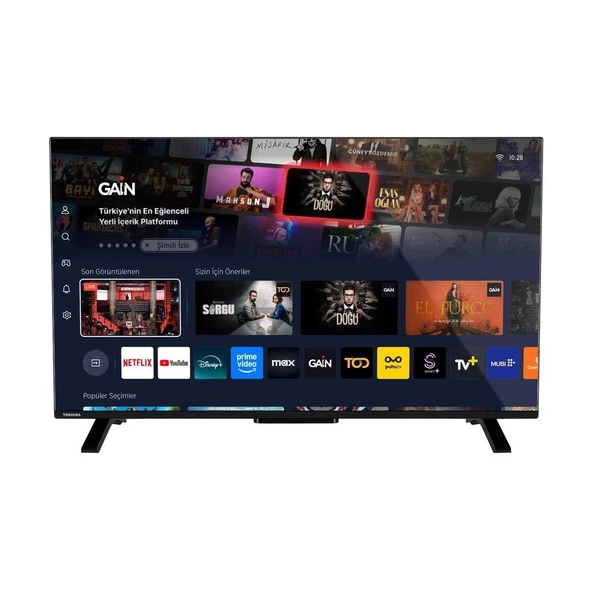 Toshiba 43UV1563DT 43" Ekran 4K Ultra HD Smart LED TV ile Gelişmiş Görüntü Teknolojisi ürün görseli 1