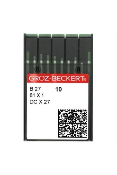 Groz Beckert Gb Dcx27 Yanmaz Overlok Iğne 11 No ürün görseli 1