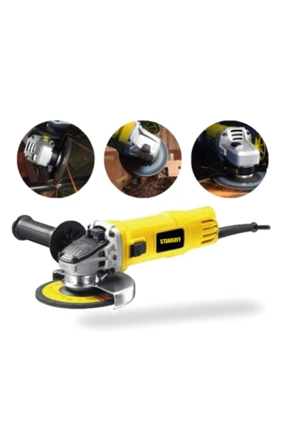 stanrayf Alman 4000 Watt Professional Sjs Çift Metal Şanzuman Avuç Içi Taşlama Makinesi 125 Mm ürün görseli 1