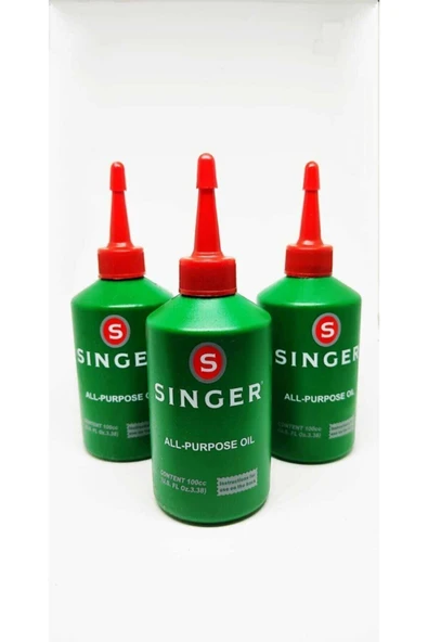 SİNGER Makine Yağı 100cc 1 Adet Karışık ürün görseli 1