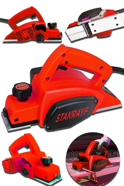 stanrayf Alman W-POWER 9500 W  Otomatik Çelik Şanzıman  Motor Korumalı Çift Bıçaklı Planya Rende Makinesi ürün görseli 1