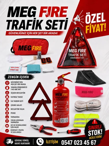 TRAFİK SETİ TÜVTÜRK UYUMLU ürün görseli 1