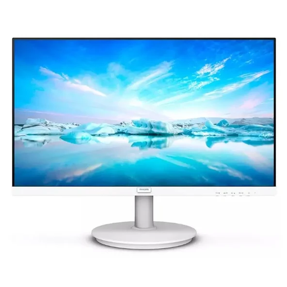 27 PHILIPS 271V8AW/00 IPS 4MS 75MHZ 1XVGA 1XHDMI FHD 1920X1080 HOPARLÖR FLICKER-FREE VESA BEYAZ ürün görseli 1