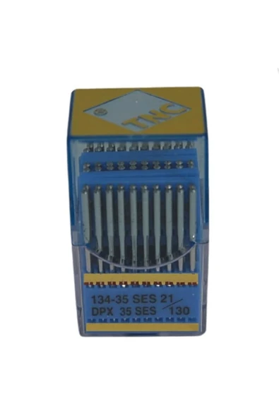 akyüz makine Saya Baltalı Yanmaz Dikiş İğnesi /134-35(DPX35) SES PVD 22/140 100ADET ürün görseli 1