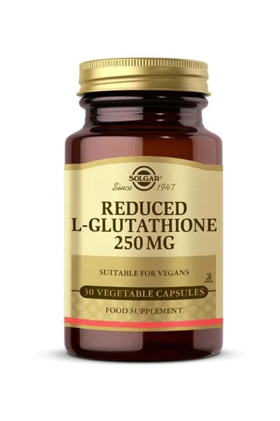 Solgar Reduced L-Glutathione 250 mg 30 Kapsül ürün görseli 1