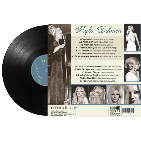 Ayla Dikmen Klasikler - Plak - Resim 2