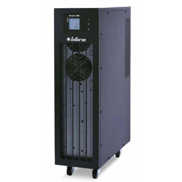 INFORM DSP EVO 6KVA 1F/1F (16X7AH) 5/10DK LCD ONLINE UPS ürün görseli 1
