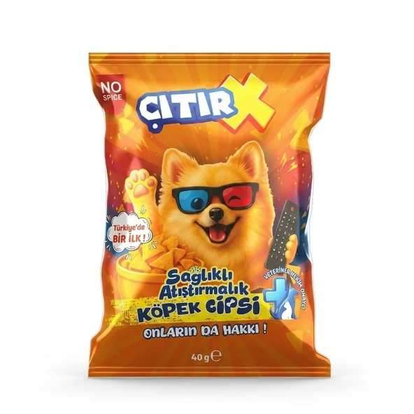 Çıtır X Köpek Cipsi Kuzu Etli Köpek Ödülü 40gr ürün görseli 1
