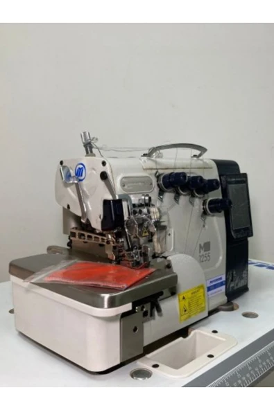 akyüz makine 5 İplikli Otomatik Overlok Makinesi LCD Kontrollü Sanayi Tipi Beyaz ürün görseli 1