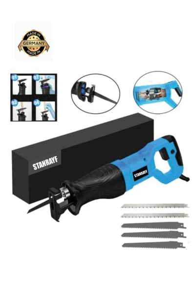 stanrayf Alman 9900 Wat Çift Çelik Şanzıman Bakır Sargılı Kemik Kesme Tilki Kuyruğu Testere Makinesi ürün görseli 1