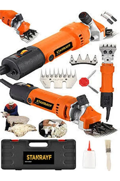 Hilta Power Alman 6000 W Devir Ayarli Bakir Sargili Çelik Şanzuman Koyun Keçi Kirkma Makinesi ürün görseli 1