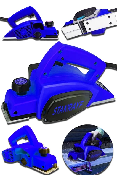 stanrayf Alman HALPER 9500 W  Otomatik Çelik Şanzıman  Motor Korumalı Çift Bıçaklı Planya Rende Makinesi ürün görseli 1