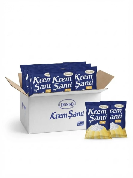 DONDO TOZ KREM ŞANTİ 1 X 10 ADET ürün görseli 1