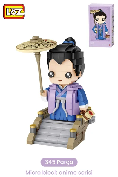 Loz Micro Anime Serisi 1546 Modeli 345 Parça Dekoratif Oyuncak Yapım Seti Yapı Blok ürün görseli 1