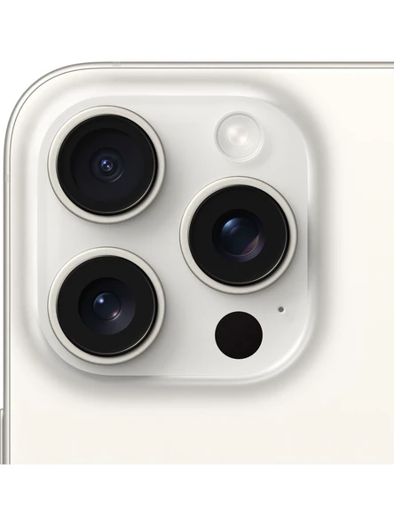 iPhone 15 Pro Max 256 GB Beyaz Titanyum - Resim 4