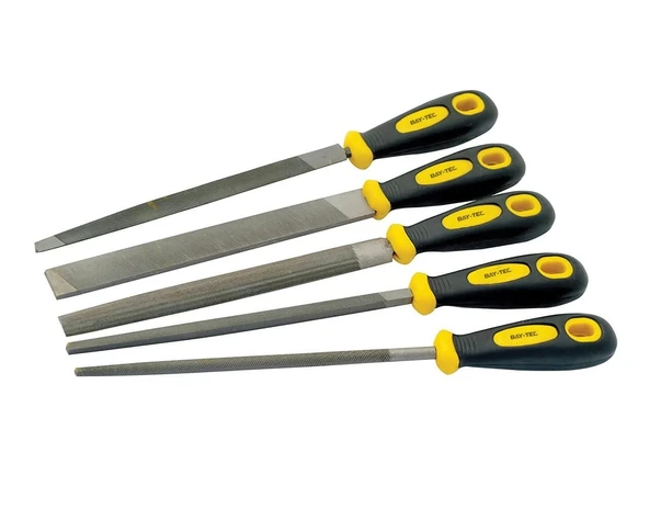 Eğe Seti 5 Parça, 8' (200mm eğe boyu)BAYTEC MK1040 ürün görseli 1