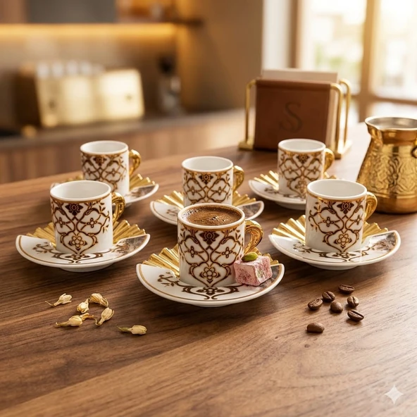 Kahve Fincan Takımı ürün görseli 1