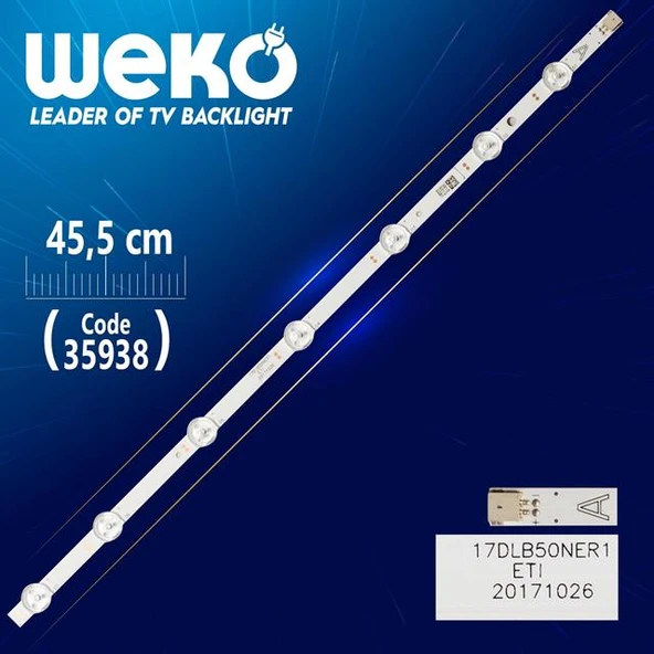 17DLB50NER1 A 45.5 Cm Tv Led Bar (Tvnizi açıp içindeki led barla birebir aynısı olduğunu görmeden almayınız. Sonrasında iade ALMAMAKTAYIZ.) ürün görseli 1