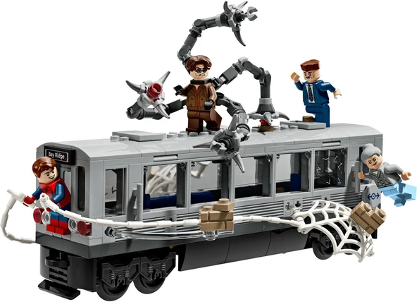 Lego 76321 Marvel Örümcek Adam ile Doktor Oktopus Metro Sahnesi ürün görseli 1