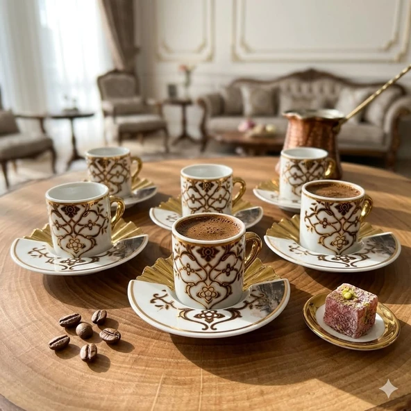 Kahve Fincan Takımı - Resim 2