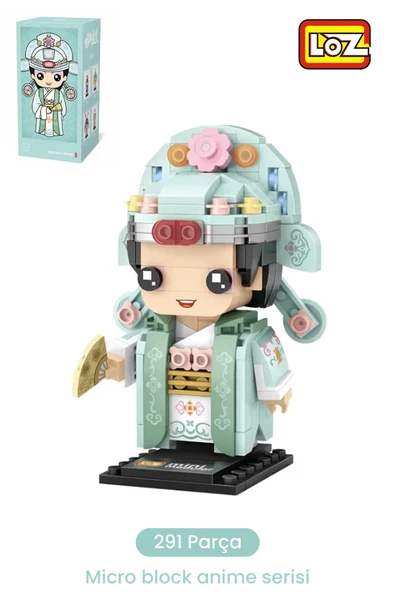 Loz Micro Anime Serisi 1544 Modeli 291 Parça Dekoratif Oyuncak Yapım Seti Yapı Blok ürün görseli 1
